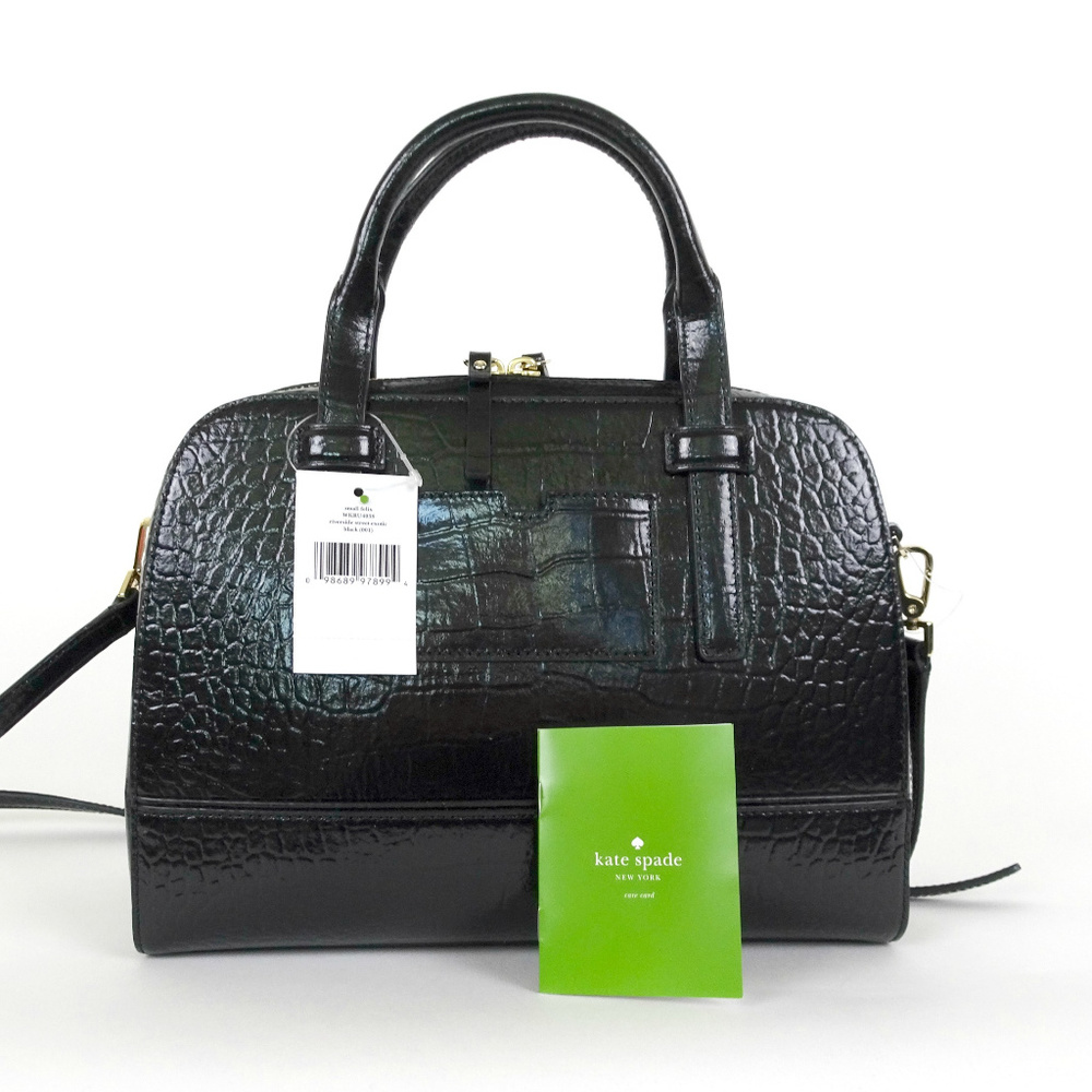 Kate Spade Rivrside Street Exotic Felix Bag Purse - Picture 5 of 8